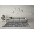 thumbnail image 3 of Ahgly Company Indoor Square Oriental Gray Industrial Area Rugs, 3' Square, 3 of 4