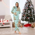 thumbnail image 5 of 1 Piece Adult Onesie Pajamas Cozy & Loose-Fit Sleepsuit Loungewear with Pockets Cute Otter Pattern Small, 5 of 7