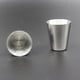 thumbnail image 2 of Advancent Nuevo 4 unids/set 30ML Mini vaso de acero inoxidable copa de vino vasos para beber con cubierta de cuero PU bolsa accesorios de barra de cocina Barra de herramientas Advancent JJ25276-00B, 2 of 6