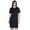 Dark Navy Blue, variant on Inkmeso Womens Plain Shift Dress Short Sleeve Regular Fit Cotton Jersey Tshirt Dress