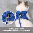 thumbnail image 4 of Ultralight Cat Harness and Leash Soft and Comfortable Kitten Collar Running Cat Walking Jacket, Leak Proof Suitable for Puppies Rabbits, 4 of 4