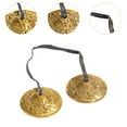thumbnail image 6 of Kokiya Tibetan Tingsha Cymbals 6.5cm Diameter Easy to Play Tibetan C, 6 of 9