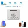 thumbnail image 4 of MHCOZY 4 Channels WiFi Smart Relay Switch, eWelink App DC 5V AC 85-250V Passive Output Dry Contact Relay Module,WiFi Remtoe Voice Control Gate Lights, 4 of 4
