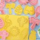 thumbnail image 2 of 8 Pieces Cute Cactus Cookie Cutter Cookie Moulds For Baking Cookie Mould Press Flamingo Cookie Mould Set Kitchen Tools Plastic (Cactus), 2 of 4