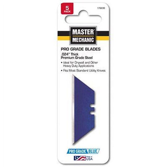 Accutec Blades Inc MM 5PK Pro Blue Blade 20 Pack
