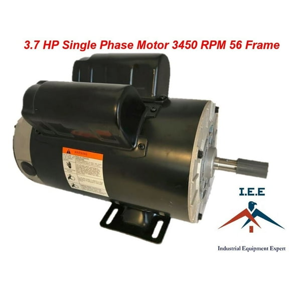 EMZ Husky VT6314 3.7 HP 3450 RPM Single Phase Replacement Motor, 60 Gallons