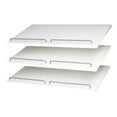 thumbnail image 2 of Easy Track Shoe Storage Closet Shelf and Drawer Organizer System, White, 2 of 5