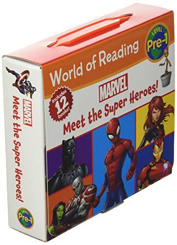 Super　Heroes!　(Pre-Level　World　the　of　Marvel　Reading　Meet　Boxed　Set)