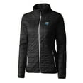 thumbnail image 2 of Women's Cutter & Buck Black MTSU Blue Raiders Rainier Eco Insulated Puffer Full-Zip Jacket, 2 of 3