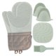 thumbnail image 1 of Horno Gs, Antideslizante Con -ant Horno Gs, Juego De 6, Ing Gs, Olla H, -b, 1 of 5