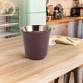 thumbnail image 4 of Taza Demitasse De Acero Inoxidable, Taza De Té De Café Aislada Con Acabado De Espejo Apilable De Doble Pared Para Actividades Al Aire Libre, 4 of 7