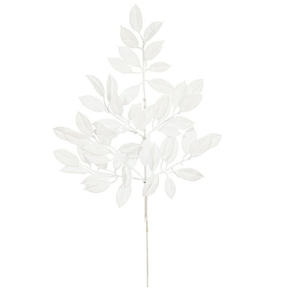 Vickerman 31" White Artificial Gardenia Snowy Spray, 2 per bag.
