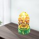thumbnail image 4 of Quemador de incienso dorado, decoración de carbón, soporte para espirales de incienso, tapa de escritorio verde con tapa, 4 of 9