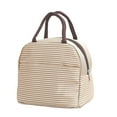 thumbnail image 1 of SHOWERORO Meal Prep Lunch Bag Beige Food Preservation For Daily Use 1Set, 1 of 7