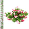 thumbnail image 4 of LINASHI Artificial Rose Garlands Fake Silk Rose Flowers Hanging Vines for Wedding Party Home Wall Garden Hotel Outdoor Decor, 4 of 4