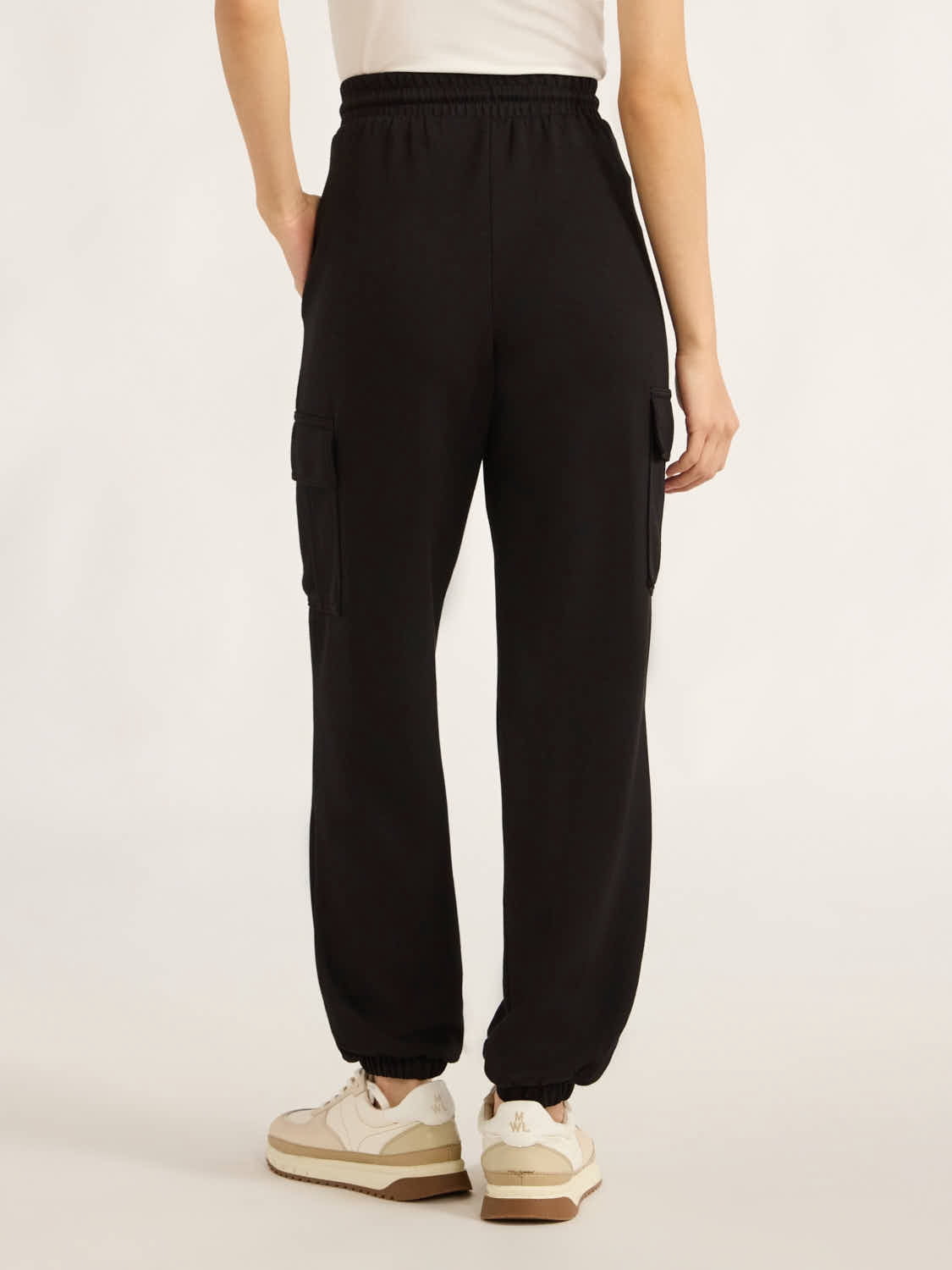 Scoop Women’s and Women's Plus Scubaknit Cargo Joggers, Sizes XS-4X