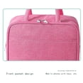 thumbnail image 4 of Xihbxyly Bolsa de Almuerzo Reutilizable, Bolsa Térmica con Forro de Aluminio, Diseño Espacioso y Ligero, Ideal para El Trabajo, Picnic, Playa, Paseos En Bote, Viajes, Tamaño 9.45 X 7.87 X 5.51 Pulgad, 4 of 7