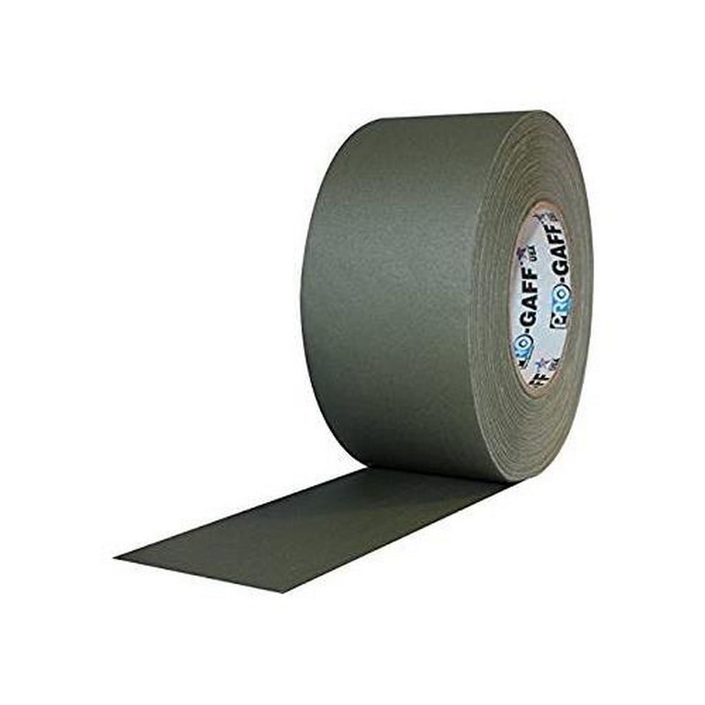 Pro Gaff Olive Drab Gaffers Tape 3" X 55 Yard Roll (Pack Of 16