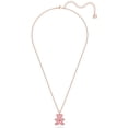 thumbnail image 5 of Swarovski 5642976 Women's Teddy Pink Crystal Rose Gold Pendant, 5 of 5
