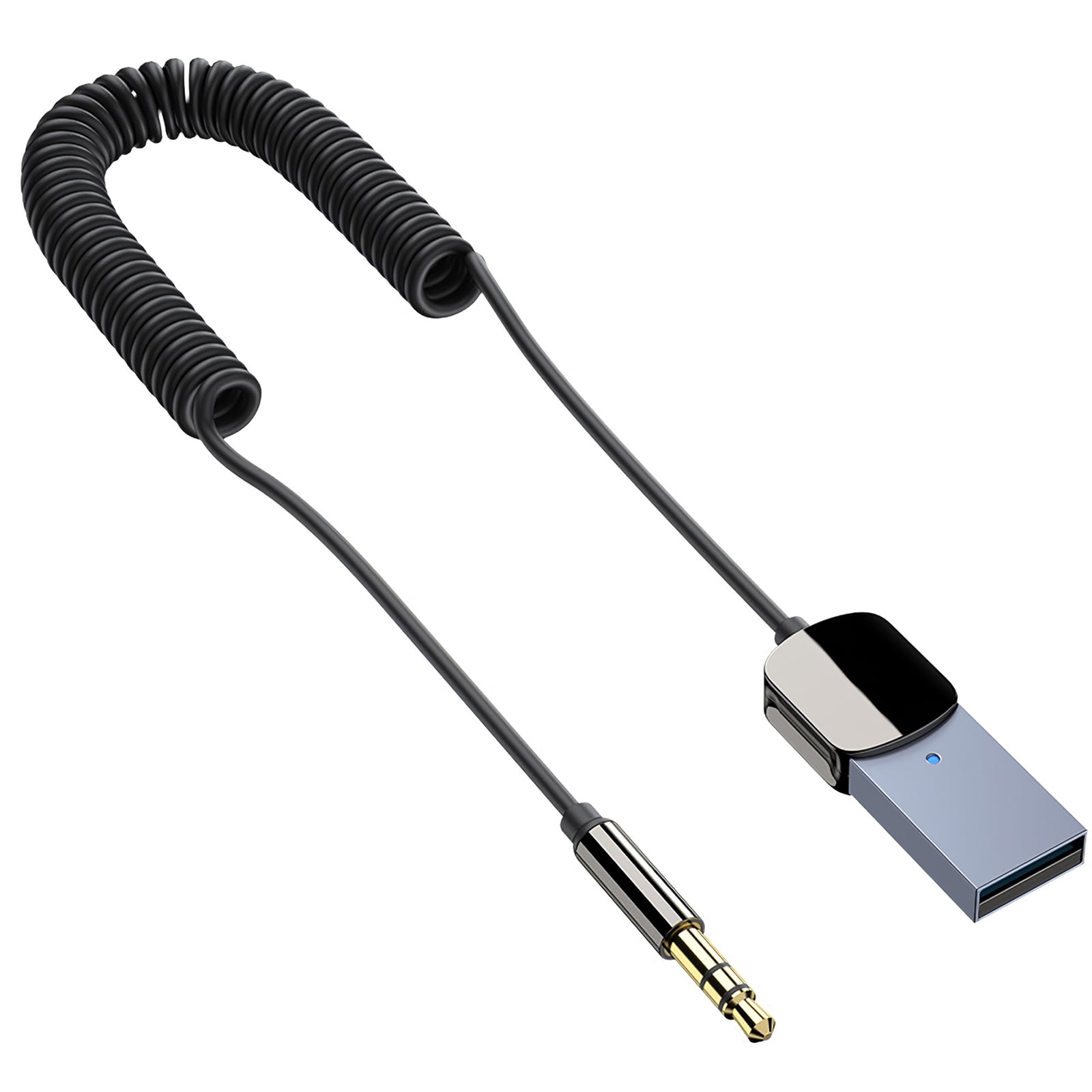 Car Audio Bluetooth Adapter 3.5MM AUX Jack USB Bluetooth 5.0