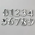 thumbnail image 3 of Apartment Hotel Office Door Address 5cm Silver Self Adhesive 3D Door Plate Sign Digits House Number Stickers 9, 3 of 8