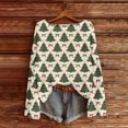 thumbnail image 1 of Chandails d'Hiver Grande Taille pour Femmes Chandails de Noël pour Femmes 2025 Col Rond Hiver Vacances Mignons Pulls Kaki TG, 1 of 4