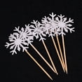 thumbnail image 2 of FOMIYES Birthday Cake Decoration Silver Simple Holiday Party 24Pcs 1.97x0.04x3.94in, 2 of 8