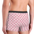 thumbnail image 4 of Kdxio Men's Boxer Briefs with Irregular Plaid Print - Comfortable and Breathable Underwear for Everyday Wear, 4 of 7