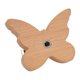 thumbnail image 4 of Ganchos De Mariposa, Gancho De Pared De Mariposa De Madera De Estilo Minimalista Aspecto Hermoso Para Toalla Para Abrigo, 4 of 8