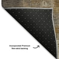 thumbnail image 5 of Addison Rugs Mayfield Premium Machine Washable Transitional Abstract Brown Rectangle Rug, 5' x 7'6", 5 of 6