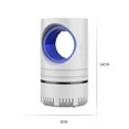 thumbnail image 3 of Mosquito Trap - Smart Usb - Powered Quiet Suction Mosquito Killer With Blue Light For Home, Bedroom, Office, Camping, 3 of 9