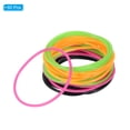 thumbnail image 3 of Uxcell Silicone Jelly Bracelets 80's Glow Bangles Bands Neon Bracelet Wristband 4 Color 60 Pack, 3 of 7