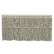 Heritage Lace Rabbit Hollow Tier - Cafe - 60 x 24 in.