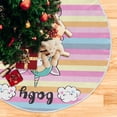 thumbnail image 5 of FMSHPON Unicorn Xmas Christmas Tree Skirt Stand Mat for Holiday Party Decoration Indoor Outdoor 36 inches, 5 of 6