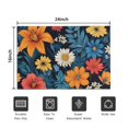 thumbnail image 5 of Pioneer Flower Floral Print Pattern Door Rugs,Washable Non Slip Door Mats Indoor,Decorative Door Mats,Entry Mat Indoor for Entrance,Bedroom,Kitchen,Bathroom,16"x24", 5 of 6