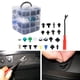 thumbnail image 4 of 620 unids / set Clips de retención de plástico para coche en caja, Clip de parachoques automático, piezas de reparación, Kit de clips de, 4 of 9