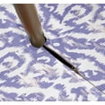 thumbnail image 3 of Vargottam Nappe Ronde Intérieure/extérieure 58 Pouces avec Trou pour Parasol et Fermeture Éclair, Nappe Imperméable, Nappes pour Table de Jardin - Violet Bleuté, 3 of 7