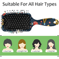 thumbnail image 3 of Qzjjjmy Christmas Air Cushion Massage Hair Comb for All Hair Types Girls Women Detangler Hair Brush, 3 of 7