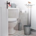 thumbnail image 6 of Autumn Alley Toilet Bowl Brush and Holder Bathroom Accessories, Bathroom Toilet Brush, Modern Farmhouse Bathroom Decor, Standing Rustic Toilet Bowl Brush with Holder, Bathroom Decor Sets, Galvanized, 6 of 7