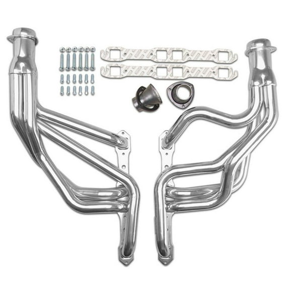 Hedman 78038 Metallic Long Tube Racing Exhaust Headers for 70-74 BB Cuda Fits select: 1969 PLYMOUTH SATTELITE ROADRUNNER, 1970 PLYMOUTH SATELLITE ROADRUNNER