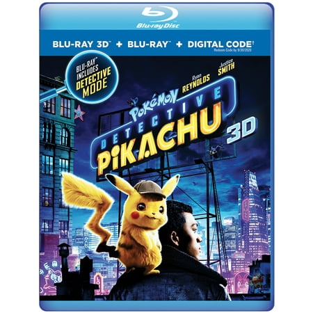 Pokemon Detective Pikachu (3D Blu-ray + Blu-ray) (Best Moves For Pikachu)