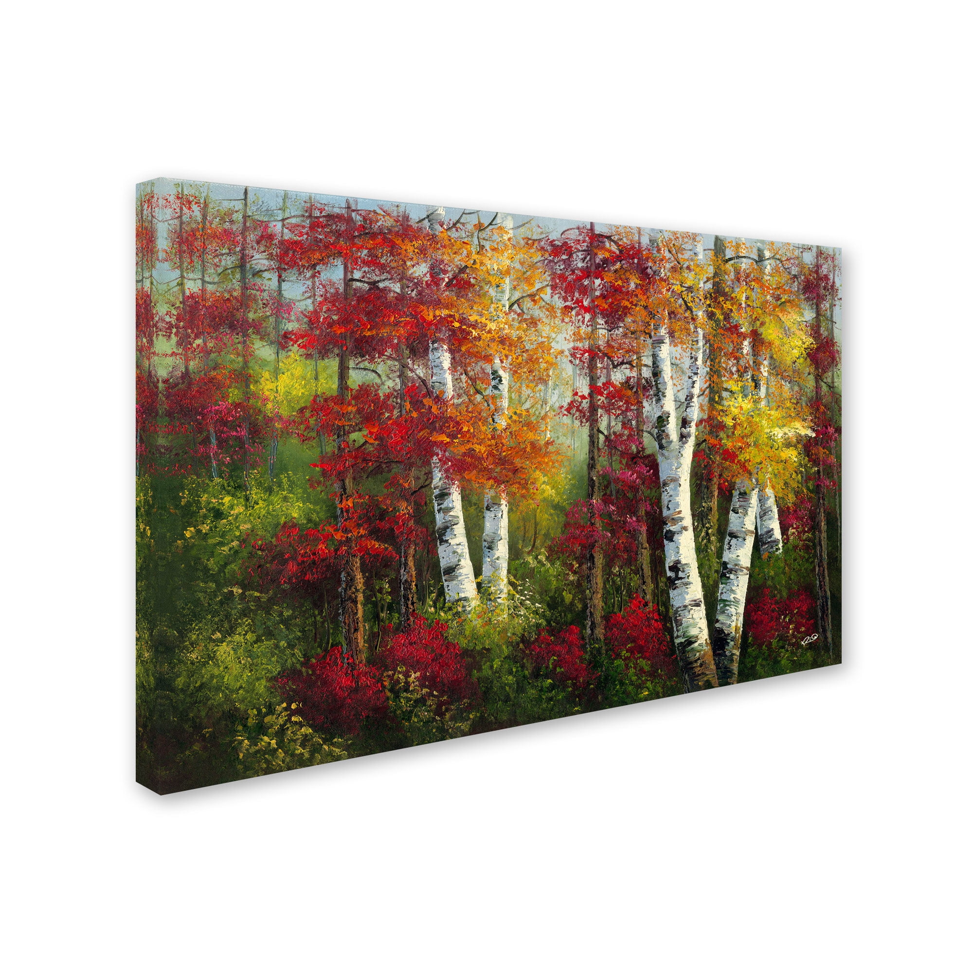 Trademark Fine Art "Indian Summer" Canvas Art by Rio