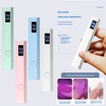 thumbnail image 3 of FSTDelivery Handheld UV Light for Gel Nails with LCD Display,Mini Portable Cordless Gel X Nail Lamp Rechargeable,Eye-Protective Cover Flash Cure Nail Dryer for Rhinestone Glue Decoration DIY at Home, 3 of 10