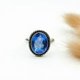 thumbnail image 7 of Oval Cut Tanzanite Ring 925 Sterling Silver Handmade Jewelry Elegant Fashion Statement Ring December Birthstone Ring Size US 4.5, 7 of 7