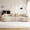 White, variant on Curved Boneless Sofa, 106" Compression Modular Sectional with High-Density Foam Chenille Sleeper Couch for Living Room Apartment, Grey