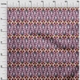 thumbnail image 2 of oneOone Georgette Viscose Fabric Ethnic Ikat Decor Fabric Printed BTY 42 Inch Wide, 2 of 4