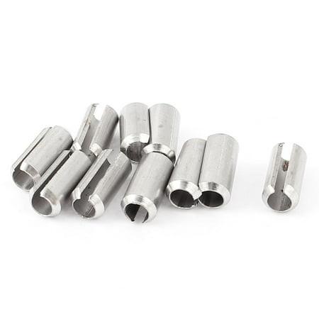 

10 Pcs M5 x 12mm 304 Stainless Steel Split Spring Dowel Tension Roll Cotter Pin