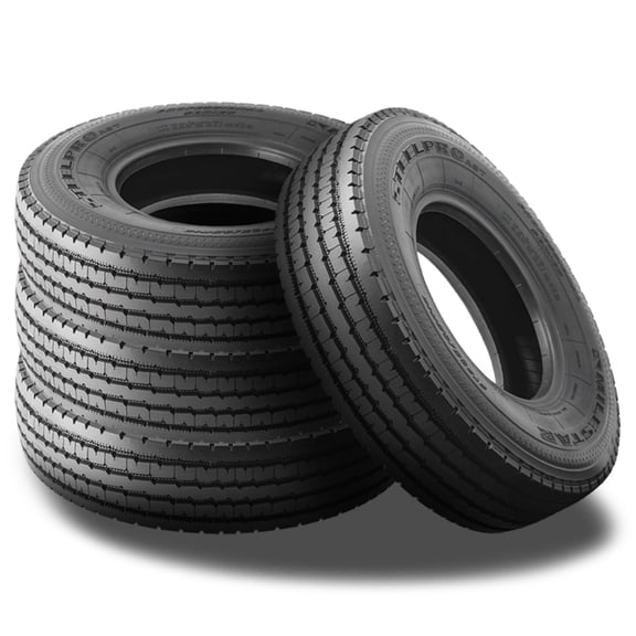 4 Milestar STEELPRO AST ST235/80R16 129/125M All Steel Trailer Tires 14 PLY LR G 29900016 / 235/80/16 / 2358016