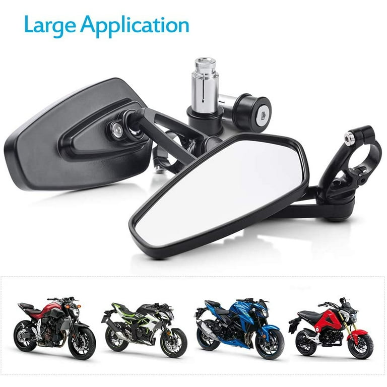CICMOD Custom Universal Motorcycle Rearview Side Mirrors For
