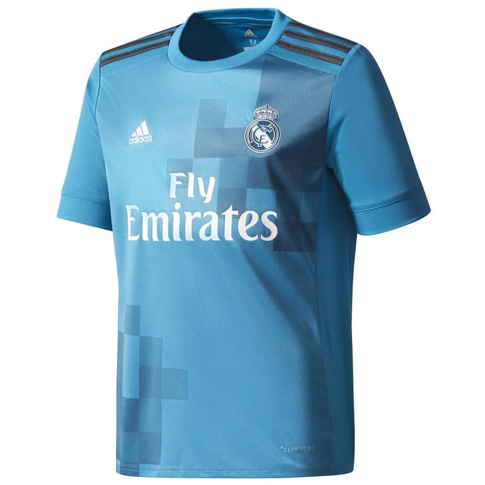 schotel wassen Mentaliteit adidas Boys Real Madrid Replica Third Jersey - Walmart.com